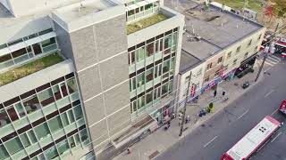 795807 Broadview Ave Toronto  Craft Development Drone Video [upl. by Noslien]