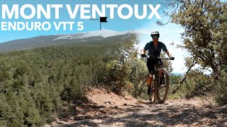 Enduro MTB at Mont Ventoux VTT5  MTB Challenge [upl. by Anelys100]