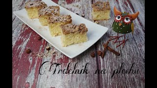 Trdelník na plechu  Videorecept  Dvě v troubě  CZSK HD recipe [upl. by Arrim]