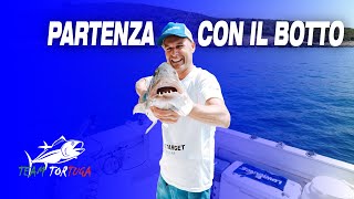 Episodio 1  Partenza con il botto  Avventure e catture di pesca al dentice in Croazia [upl. by Ocirnor930]