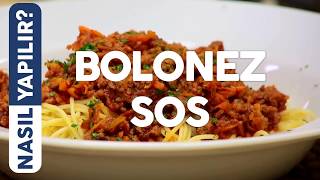 Bolonez Sos Nasıl Yapılır [upl. by Sisile]