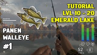 TUTORIAL LVL 10  20 DI EMERALD LAKE  FISHING PLANET Bahasa [upl. by Adel]