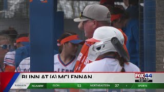 No 6 McLennan Softball stays unbeaten with a win over Blinn [upl. by Filip]