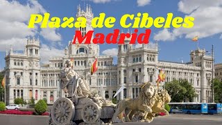 PLAZA de CIBELES la plaza más famosa de Madrid [upl. by Dewitt375]