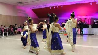 Slang Luang Prabang Lao traditional dance [upl. by Cesaria]