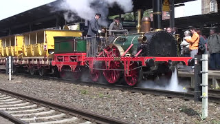 175 Jahre Deutsche Eisenbahn  Fahrt mit dem Adler  Jubiläumsfahrt NürnbergFürth 2010 [upl. by Tempa688]