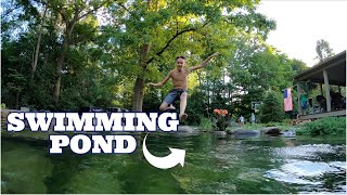 SWIMMING PONDS part 2  Natural Pools amp Recreation Ponds [upl. by Egedan]