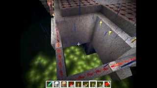 Minecraft Overworld Enderman Trap Test [upl. by Aicatsan364]