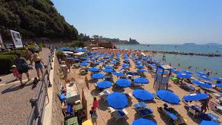 Lerici  spiaggia Venere Azzurra amp Castello SP [upl. by Asiruam]