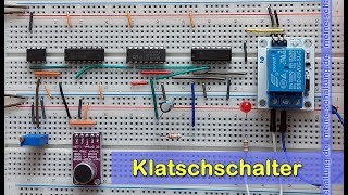 Klatschschalter mit ICs [upl. by Daberath261]