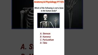 Anatomy amp Physiology MCQS l Pharmacist exam mcq [upl. by Marinelli]