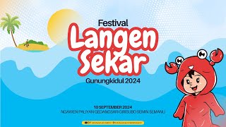 FESTIVAL LANGEN SEKAR GUNUNGKIDUL 2024  HARI 1 [upl. by Efar694]