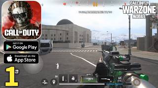 Call of Duty Warzone Mobile Global Launch Gameplay Walkthrough Part 1 ios Android [upl. by Chinua]