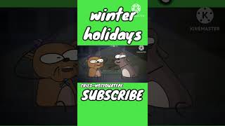 winter holidays NOTYOURTYPE ‎RGBucketList op animation cartoon funny animtoons funnyvideo [upl. by Auburn]