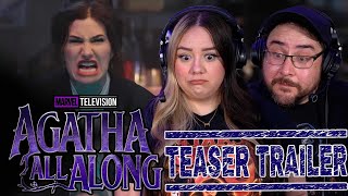 Agatha All Along TEASER TRAILER Reaction  Marvel  WandaVision [upl. by Gibb703]