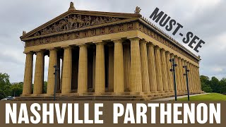 Nashville Parthenon  A FullScale Replica of the original Parthenon in Athens Greece [upl. by Leonteen438]