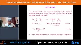 Hydrological Modelling Rainfall Runoff Modelling [upl. by Nerrag]