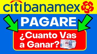 PAGARE CITIBANAMEX 2024 ¿CONVIENE INVERTIR ¿Cuánto DINERO Vas a GANAR🤑 [upl. by Callan883]