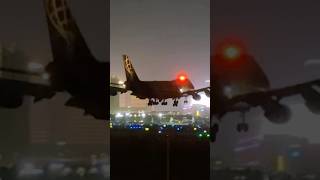 Giant 8400 Heavy Atlas Air Boeing 747F arrives at Las Vegas LAS  N445MC  planespotting [upl. by Ayalat]