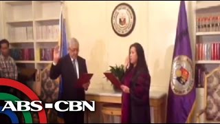 Jardeleza takes oath as new SC justice [upl. by Atsyrc]