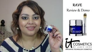 It Cosmetics Bye Bye Under Eye Corrector Concentrate Cream RAVE Review amp Demo [upl. by Lilly]