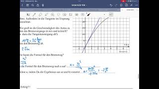 Physik Klasse 10 Aufgaben zur Kinematik Beschleunigung Formeln Diagramme [upl. by Suoirtemed]