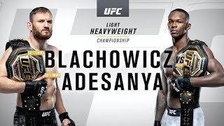 ISRAEL ADESANYA VS JAN BLACHOWICZ FULL FIGHT UFC 259 [upl. by Aeriela239]