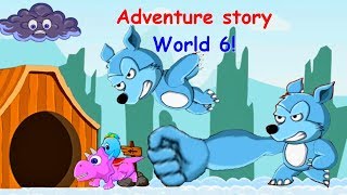 Adventure story Revenge of Chingu World 6 Wolf boss Frogs dragonflies and swordfishes Fun game [upl. by Coriss]