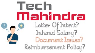 Tech Mahindra Offer Letter amp LOI Explained  Salary Breakdown Relocation Tips Bank Account Details [upl. by Aruol230]