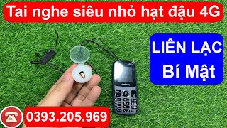 Tai Nghe siêu nhỏ nokia 4g cách sử dụng tai Nghe siêu nhỏ không dây hạt đậu mẫu mới 4g [upl. by Traweek]