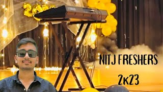 NIT Jalandhar Freshers Party 2k23 💛NITJ Dance  Singing  DJ  Pics freshers nitian nitj [upl. by Bittner]