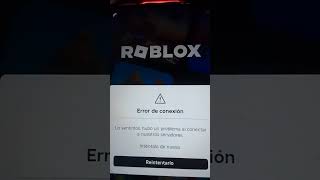 Falla roblox hoy 8 de octubre del 2024😭😭 [upl. by Ameg]