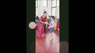 Teachers day celebration SriSharadaEnglishMediumBasrur [upl. by Eihcra729]