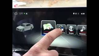 Android display for Mercedes Benz GLK X204 20132015 1025 inch touch [upl. by Alisun]