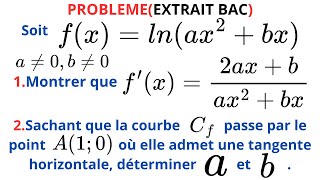 PROBLEME  EXTRAIT BAC [upl. by Yeniar]