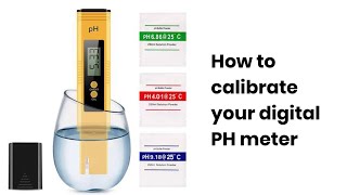 How To Calibrate or Set your PH Meter  Digital PH Meter Setting [upl. by Ettennad546]