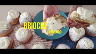 Brioche pandoro Con crema pasticcera di Reggio Calabria [upl. by Irama]