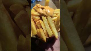 frites belge sauce andalouse OMG  French Fries chips food [upl. by Denby]