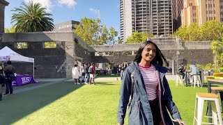 International students are back on campus in Melbourne  RMIT University [upl. by Adnohr]