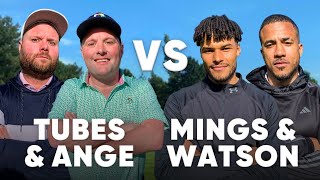 The BEST Golfing Duo EVER  😂🙌🏻  Tubes amp Ange v Tyrone Mings amp Anthony Watson [upl. by Bette-Ann]