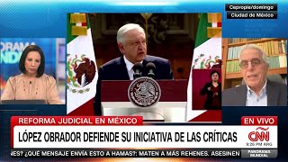 Panorama Mundial Con Gabriela Frías López Obrador Defiende Su Iniciativa De Las Críticas  9224 [upl. by Yruj]