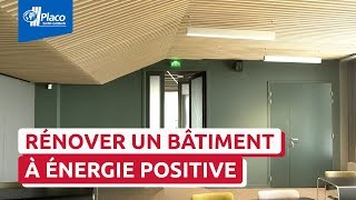 La rénovation du bâtiment à énergie positive Delta Green  Trophées Placo® 2017 [upl. by Ennaeiluj249]