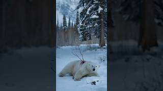 A kind man rescued an injured bear in the woods while camping [upl. by Sverre168]