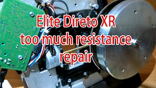 Elite Direto Xr  sets resistance too high or too low  repair fix [upl. by Chadwick]