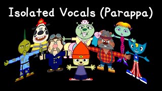 Um Jammer Lammy  Isolated Vocals Parappa Version [upl. by Milano772]