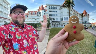 Disney’s Grand Floridian Resort 2024 Christmas Decorations amp NEW Cookies  Disney Treasure  DISNEY [upl. by Odama]