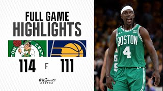 FULL GAME HIGHLIGHTS Celtics overcome 18point deficit in Game 3 vs Pacers take 30 series lead [upl. by Peppi]