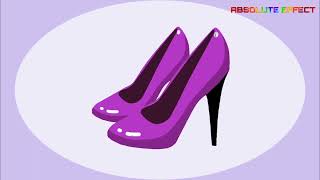 High heels 08 slow walking with echo Sound effect No Copyright [upl. by Adiaz]