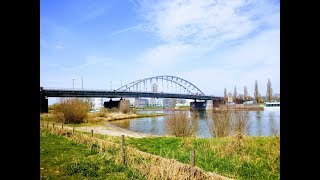 Fietsen langs de Rijn de Linge en het Pannerdens kanaal [upl. by Osrick]