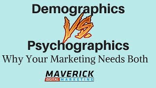 How to use Demographics and Psychographics In Marketing [upl. by Sandro]